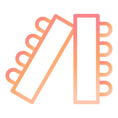 Kalem. Web simgesi basit illüstrasyon