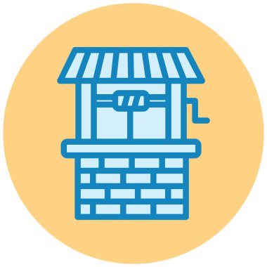 Dükkan. Web simgesi basit illüstrasyon