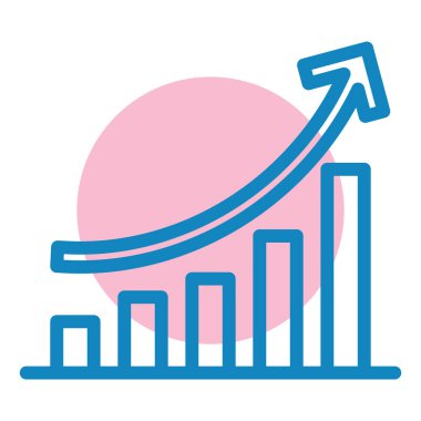 iş grafiği vektör illüstrasyonu