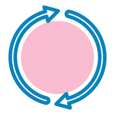 ok simgesi vektör illüstrasyonu