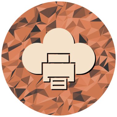 Bulut hesaplama. Web simgesi