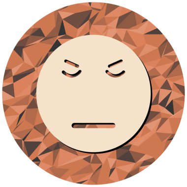 yüz ifadesi ifade vektör illüstrasyonu