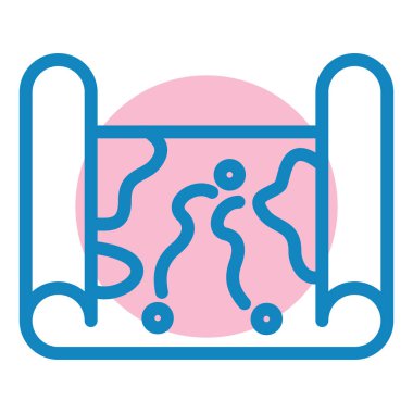 seo modern simgesinin vektör illüstrasyonu