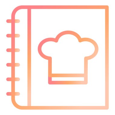 Şef şapka ikonu. vektör illüstrasyonu