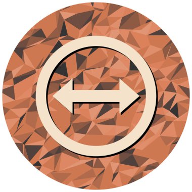 ok simgesi vektör illüstrasyonu 