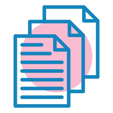 dosya biçimi simgesi, vektör illüstrasyonu