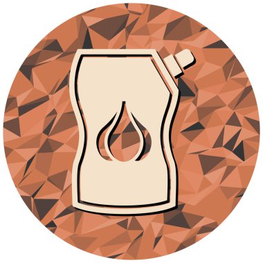 Modern simgenin vektör illüstrasyonu