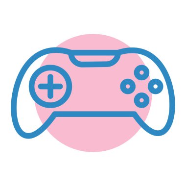 Oyun kolu. Web simgesi basit illüstrasyon