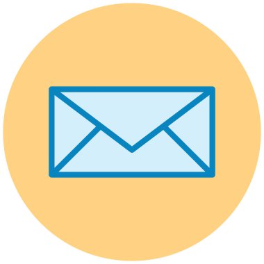 E- posta simgesi vektör illüstrasyonu