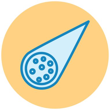 pizza. Web simgesi basit illüstrasyon