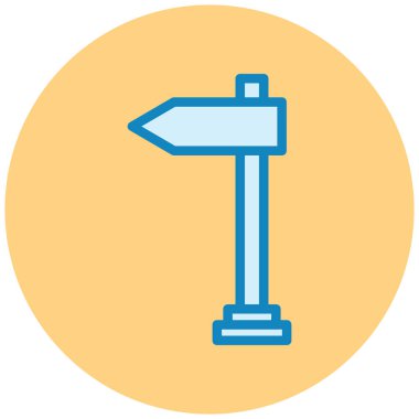 yol işaretleri vektör çizim