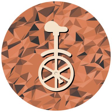 Tek bir simgenin vektör illüstrasyonu