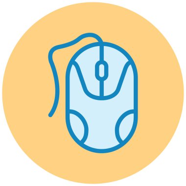 Fare. Web simgesi basit illüstrasyon