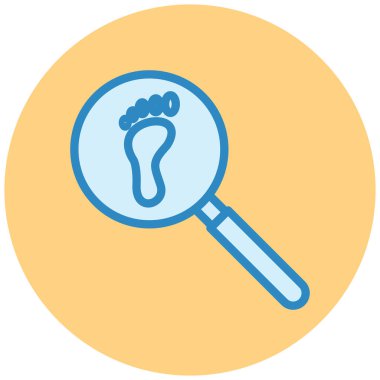 Moda düz biçimli insan arama simgesi