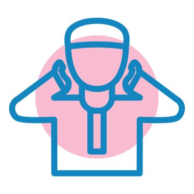 Vektör illüstrasyonu, simge ögesi arkaplanı