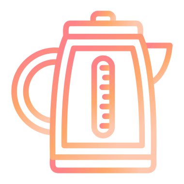 Çaydanlık. Web simgesi basit illüstrasyon 