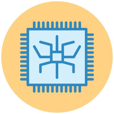 Böcek. Web simgesi basit illüstrasyon