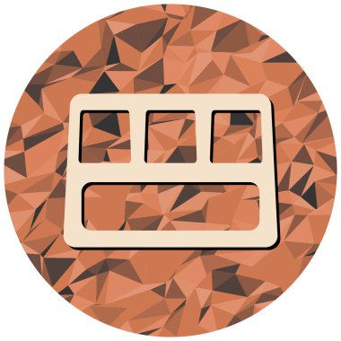 Modern simgenin vektör illüstrasyonu