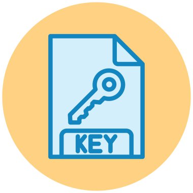 dosya biçimi simgesi, vektör illüstrasyonu basit tasarım