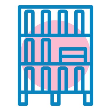 Modern eğitim ikonunun vektör illüstrasyonu