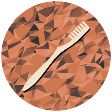 tarak simgesi. Web için kuaför salonu vektör simgelerinin düz çizimi