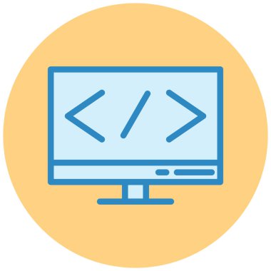 Kodlama ve geliştirme. Basit resimleme