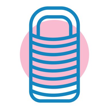 Modern b 'nin vektör illüstrasyonu eksik simgesi