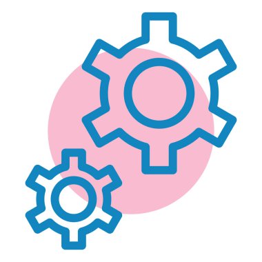 Ayarlama. Web simgesi basit illüstrasyon