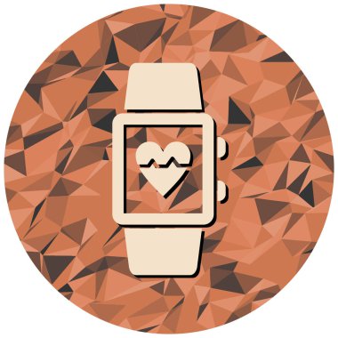 akıllı kalp, vektör illüstrasyonu