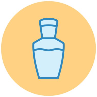 Parfüm. Web simgesi basit illüstrasyon