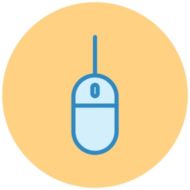 Fare. Web simgesi basit illüstrasyon
