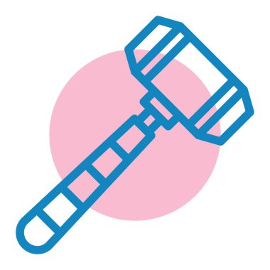 Kesici. Web simgesi basit illüstrasyon