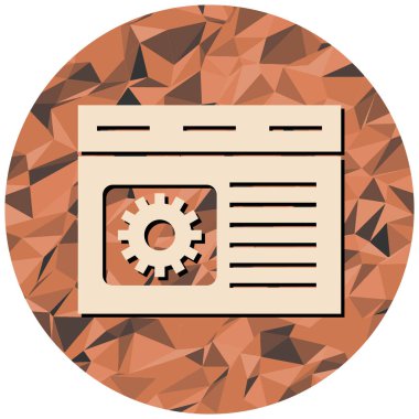 Belge simgesinin vektör illüstrasyonu