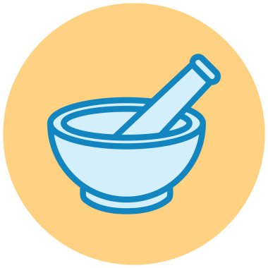 Havan topu. Web simgesi basit illüstrasyon