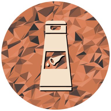 Bir bardak çikolatanın vektör çizimi