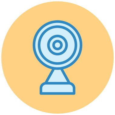 Hedef. Web simgesi basit illüstrasyon