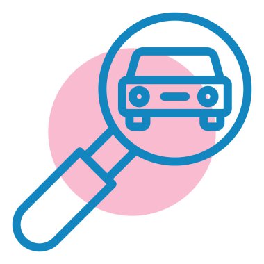 Arama motoru optimizasyon vektörü simgesi