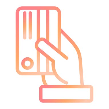 Ödeme Yöntemi. Web simgesi basit illüstrasyon 