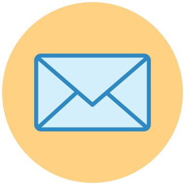 posta simgesi, vektör illüstrasyonu