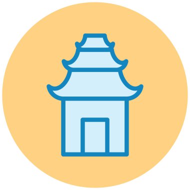 Basit simgenin vektör illüstrasyonu