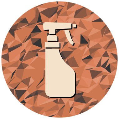 Bir sabun şişesinin vektör çizimi