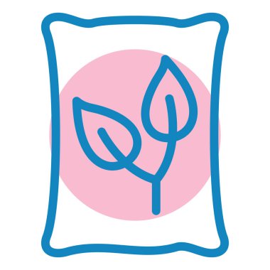 Çiçek. Web simgesi basit illüstrasyon