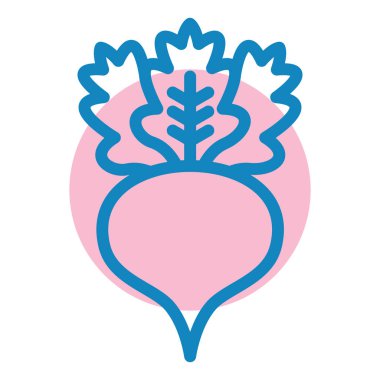 Pancar. Web simgesi basit illüstrasyon