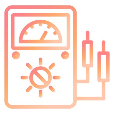 Hız göstergesi. Web simgesi basit tasarım