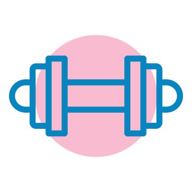 Dambıl. Web simgesi basit illüstrasyon