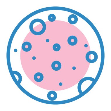 donut. Web simgesi basit tasarım