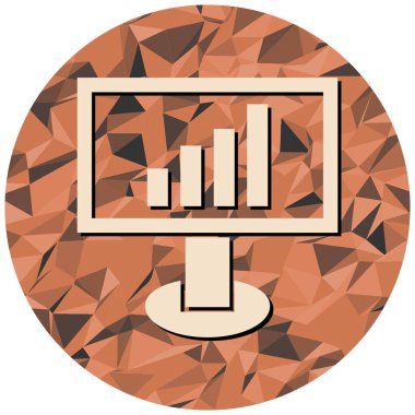 seo modern simgesinin vektör illüstrasyonu