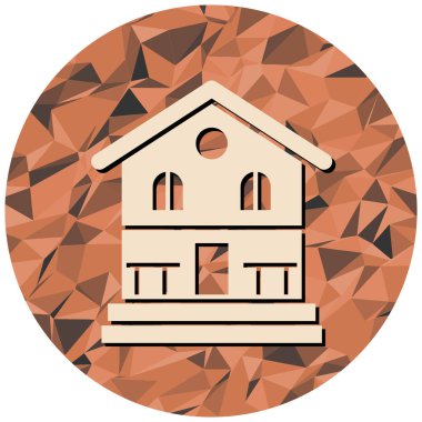 ev ikonu. vektör illüstrasyonu