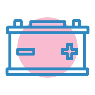 pil vektör simgesi modern illüstrasyon