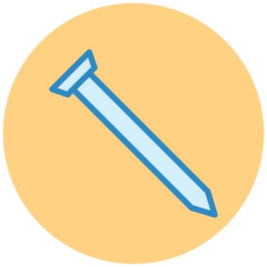 Kalem. Web simgesi basit illüstrasyon